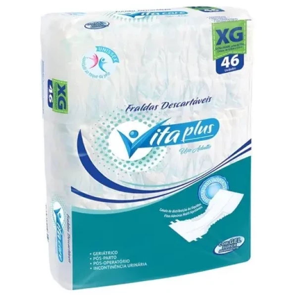 Fralda Geriátrica Vita Plus 