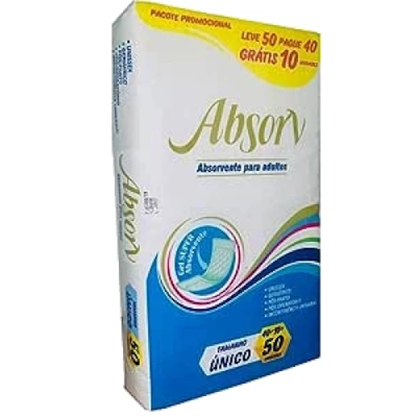Absorvente Geriátrico Absorv c/50