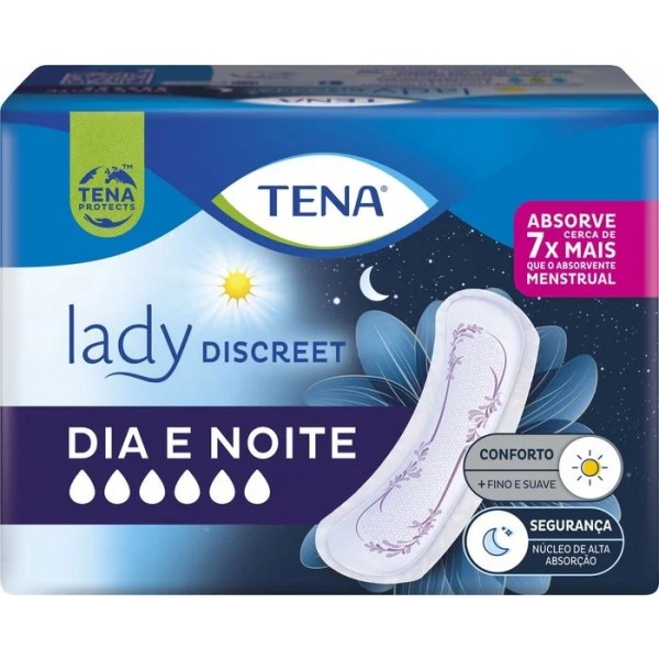 Tena Lady DIscreet Dia e Noite c/12