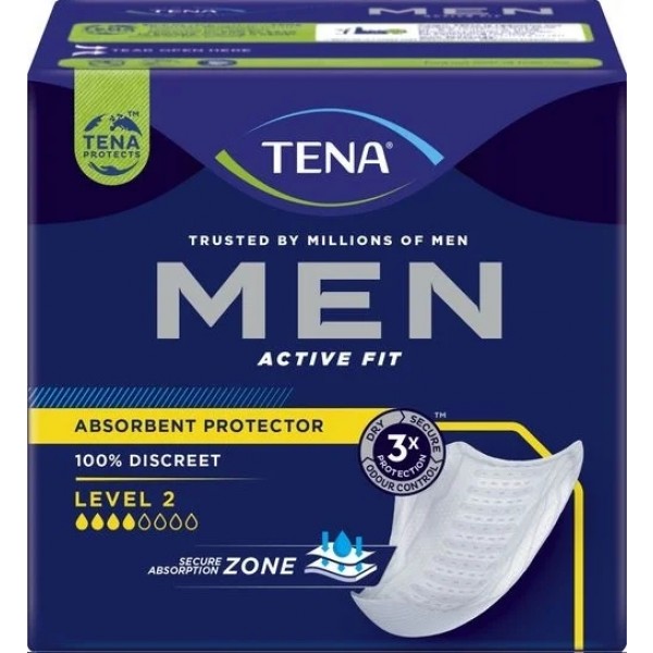 Tena Men Level 2 Active Fit c/10