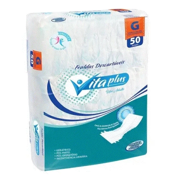 Fralda Geriátrica Vita Plus 