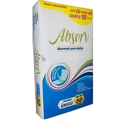 Absorvente Geriátrico Absorv c/50