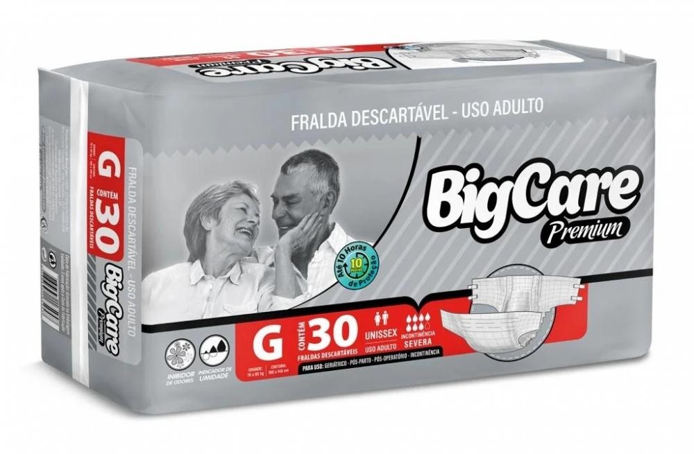 Fralda Adulto Noturna BigCare c/30