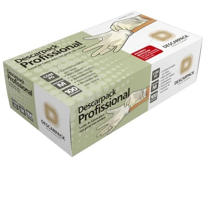 Luva de Procedimento Látex M