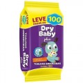 Toalha Umedecidas  Dry Baby c/100