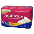 Lençol descartável Adultcare Médio c/6